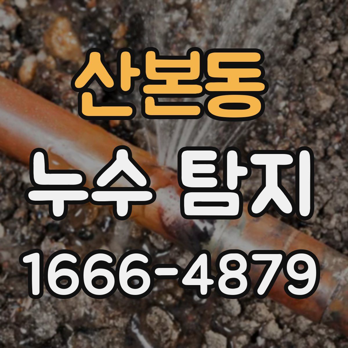 산본동 누수 탐지