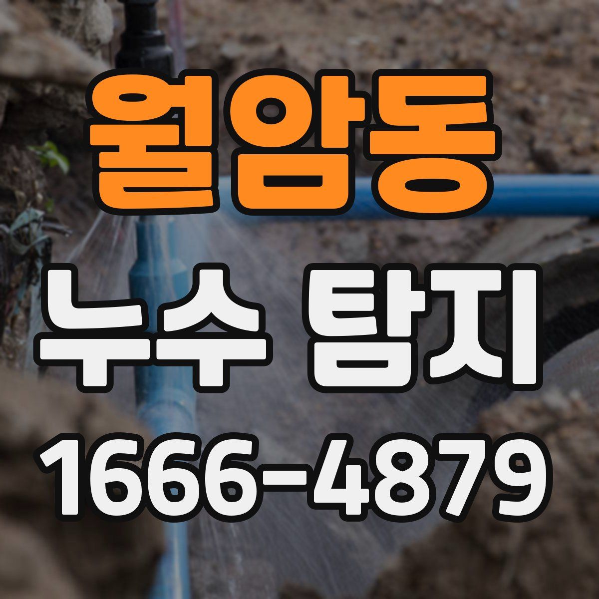 월암동 누수 탐지