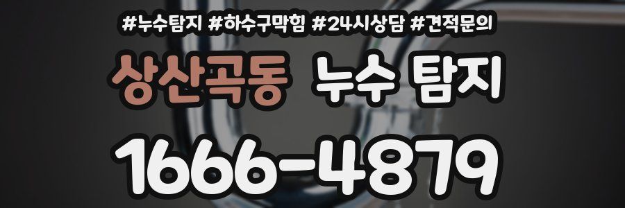 상산곡동 누수 탐지