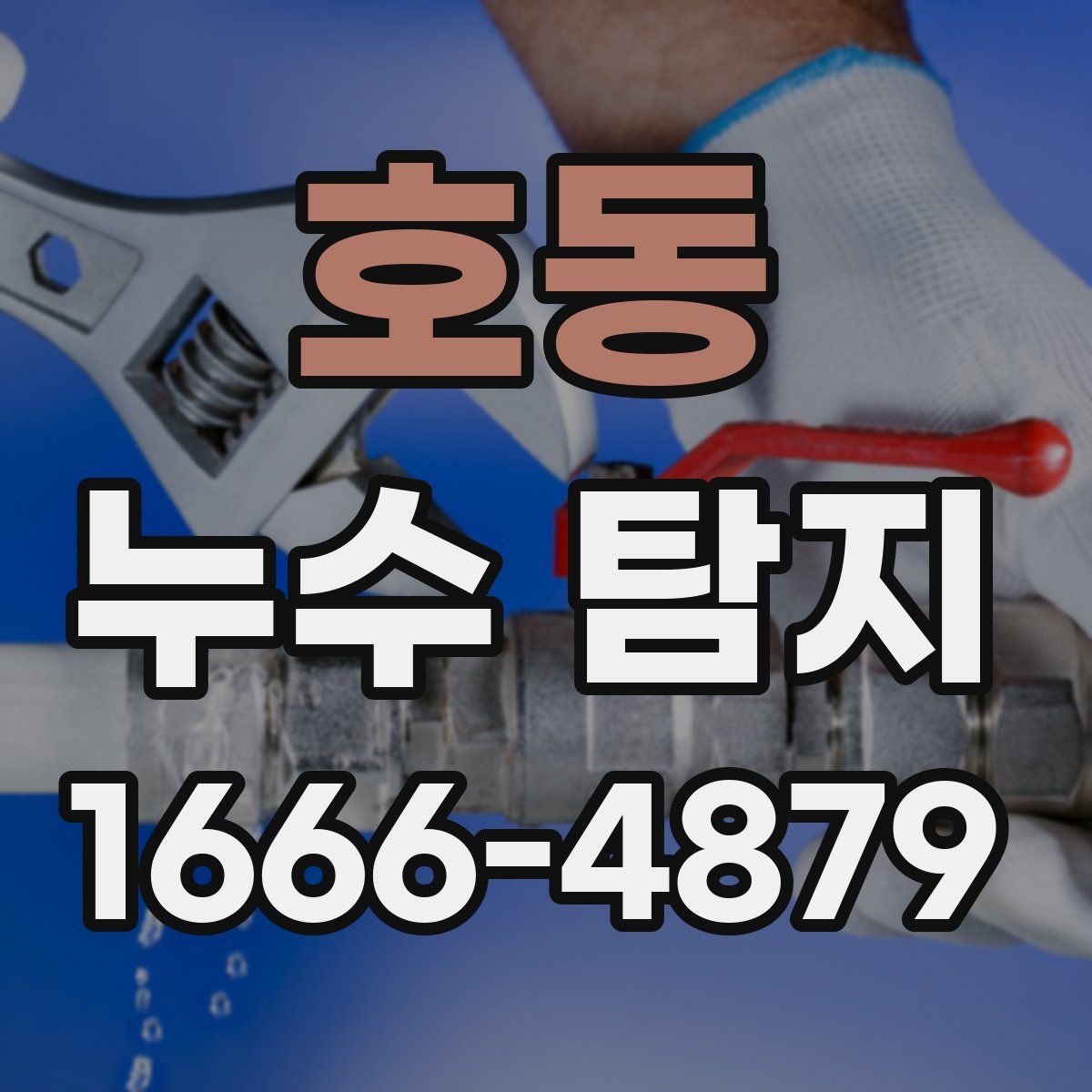 호동 누수 탐지