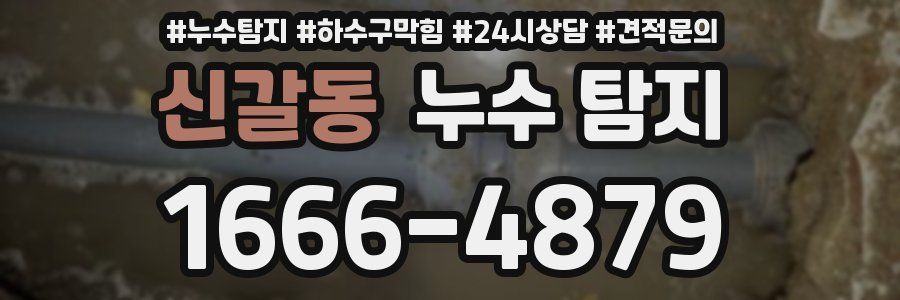 신갈동 누수 탐지