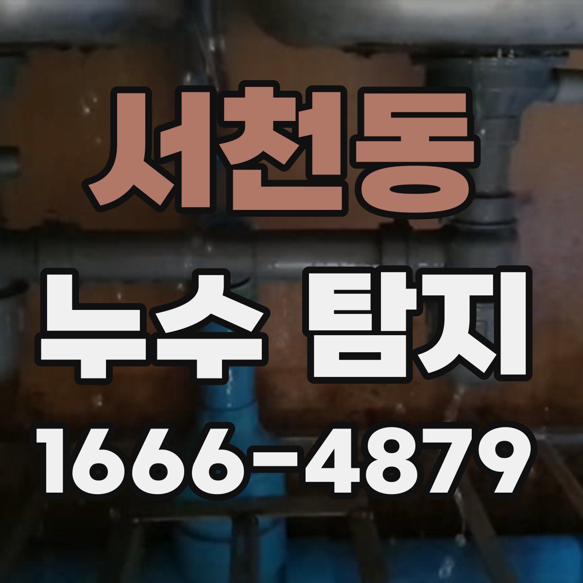 서천동 누수 탐지