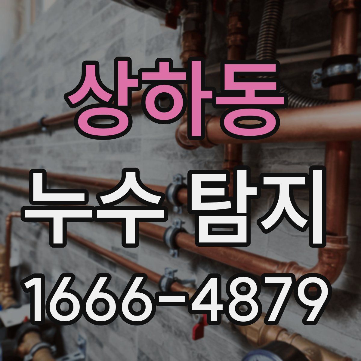 상하동 누수 탐지