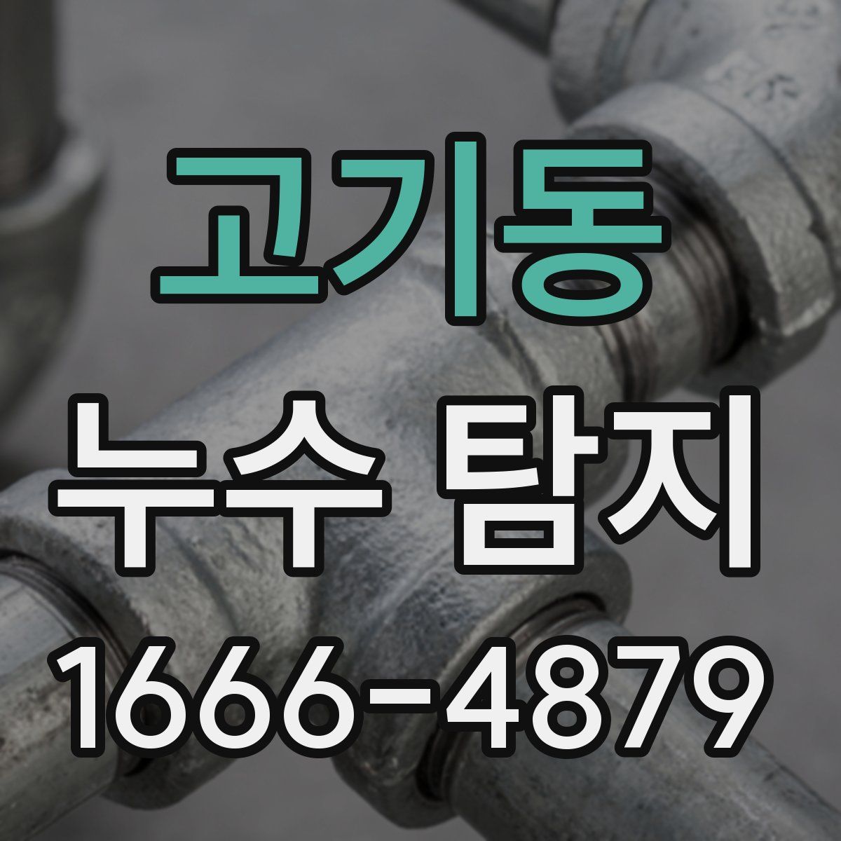 고기동 누수 탐지