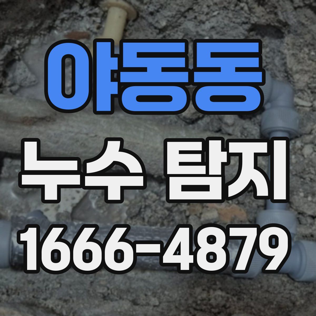 야동동 누수 탐지