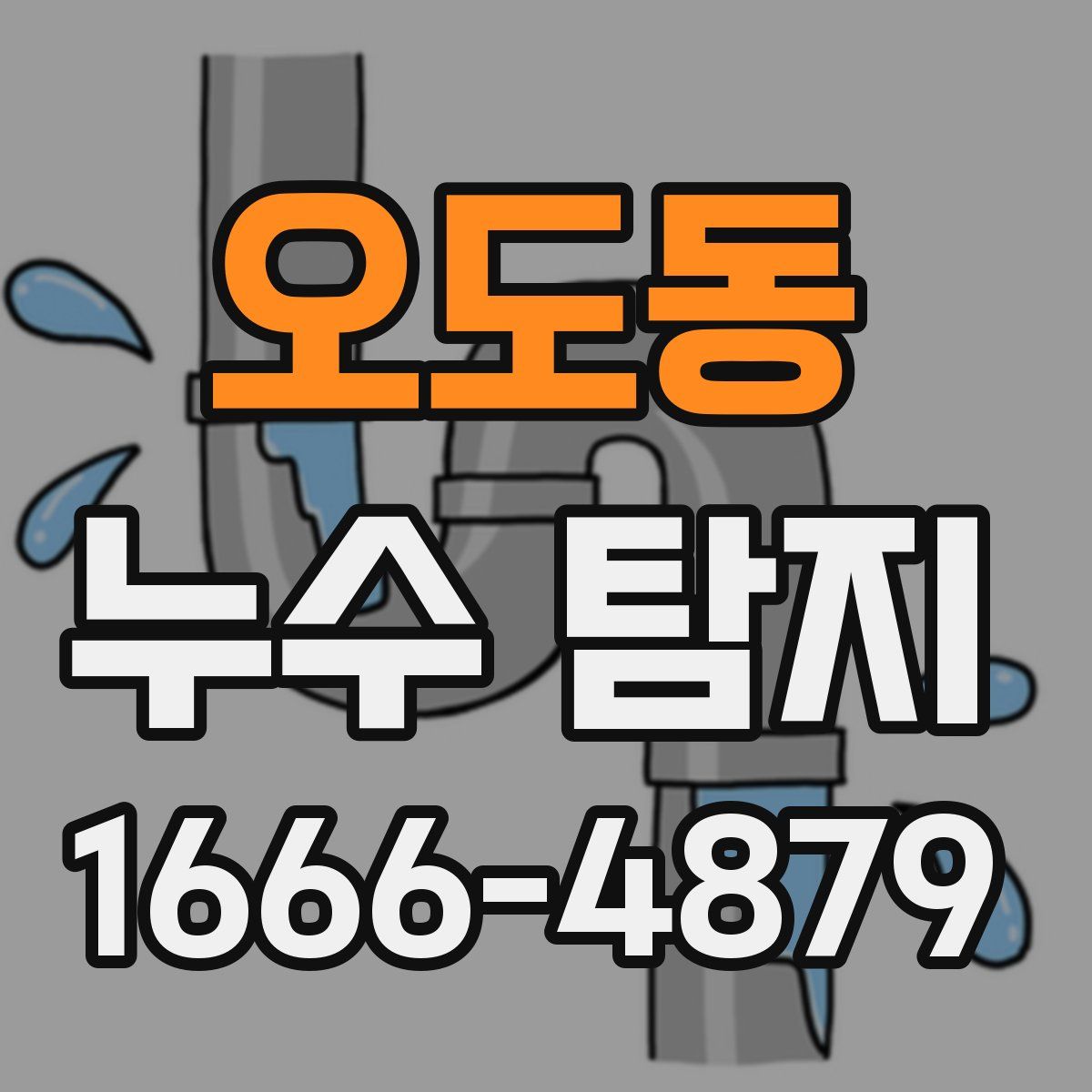오도동 누수 탐지