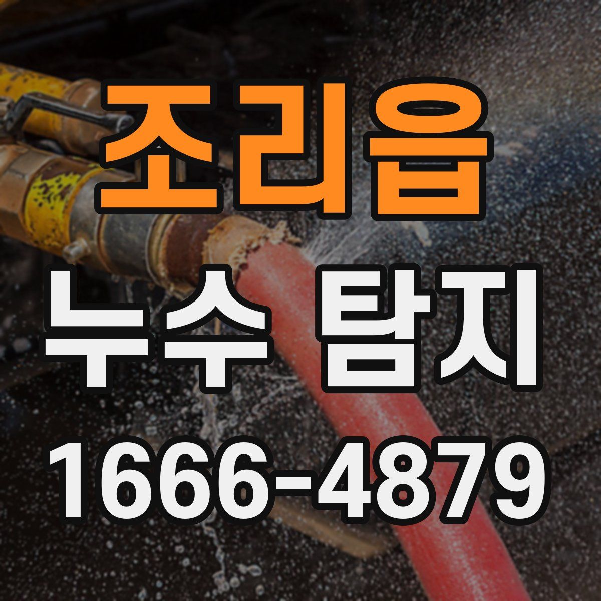 조리읍 누수 탐지