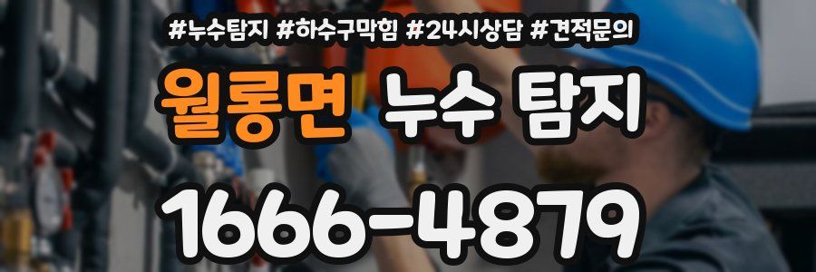 월롱면 누수 탐지