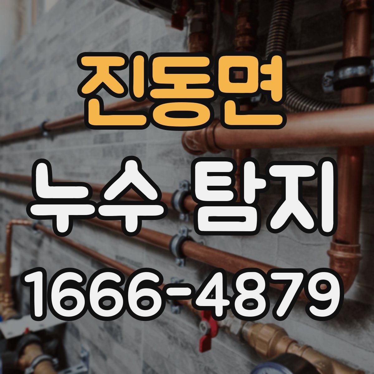 진동면 누수 탐지
