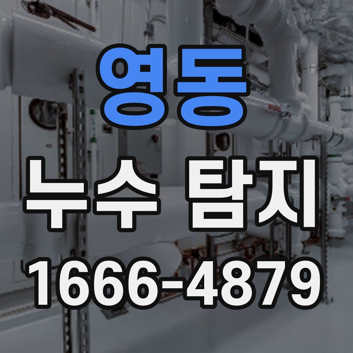 영동 누수 탐지