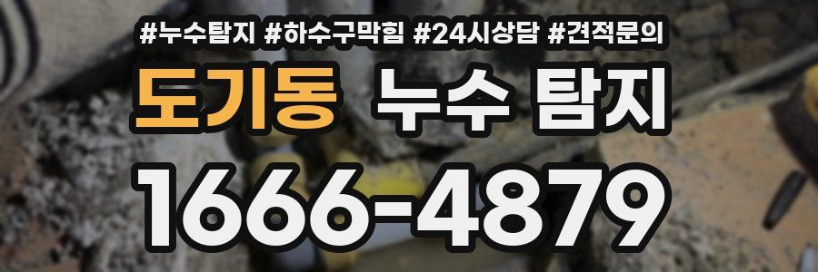 도기동 누수 탐지