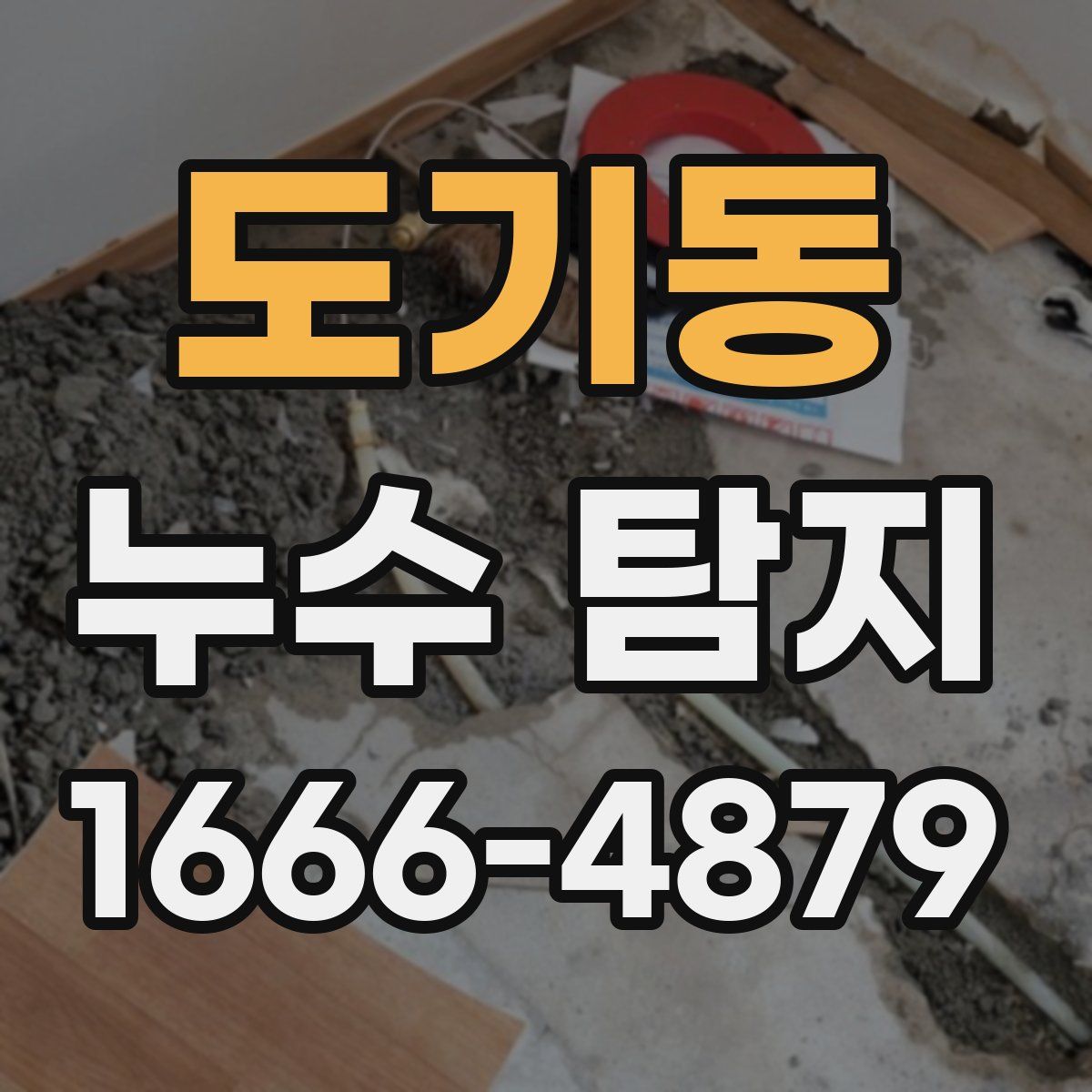 도기동 누수 탐지