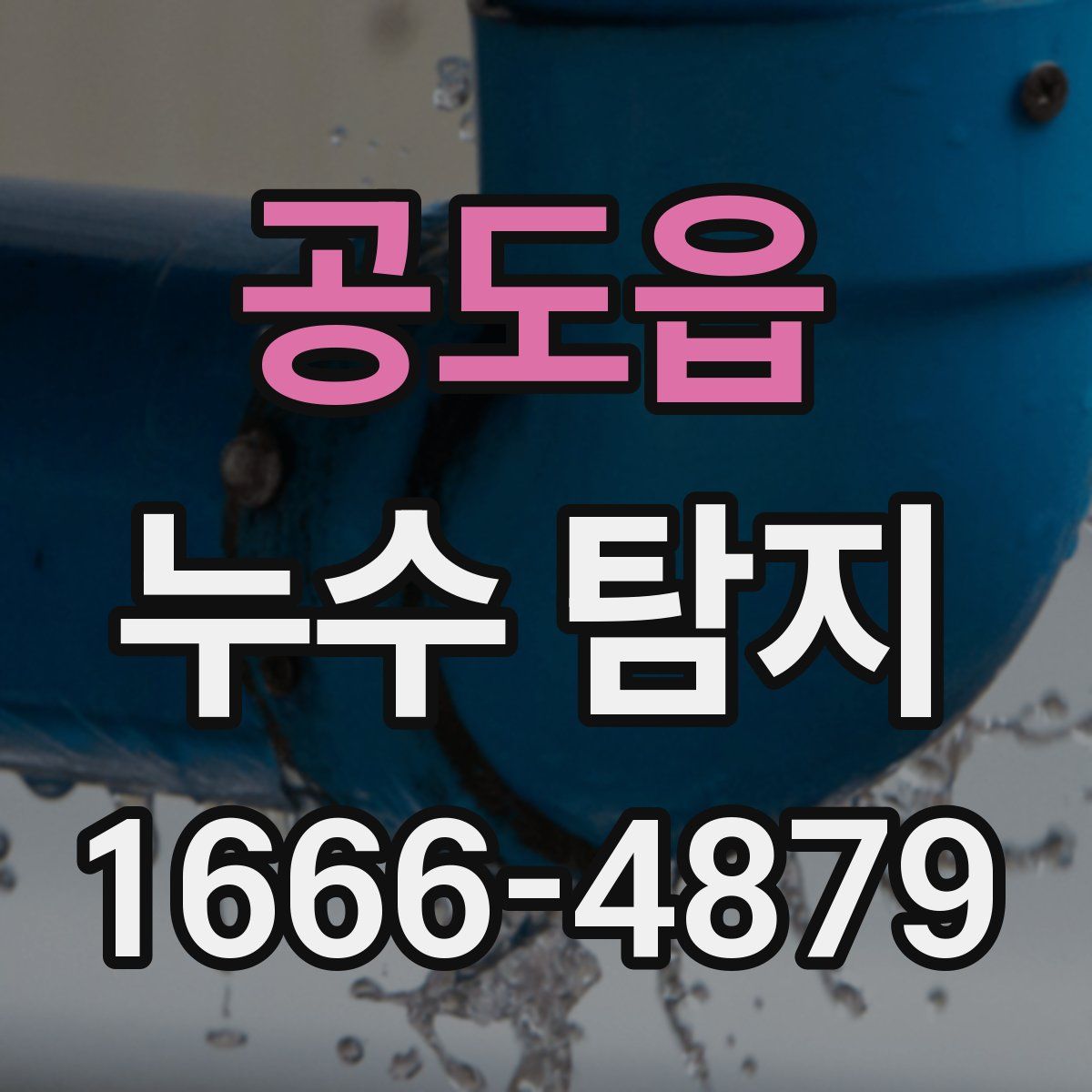 공도읍 누수 탐지