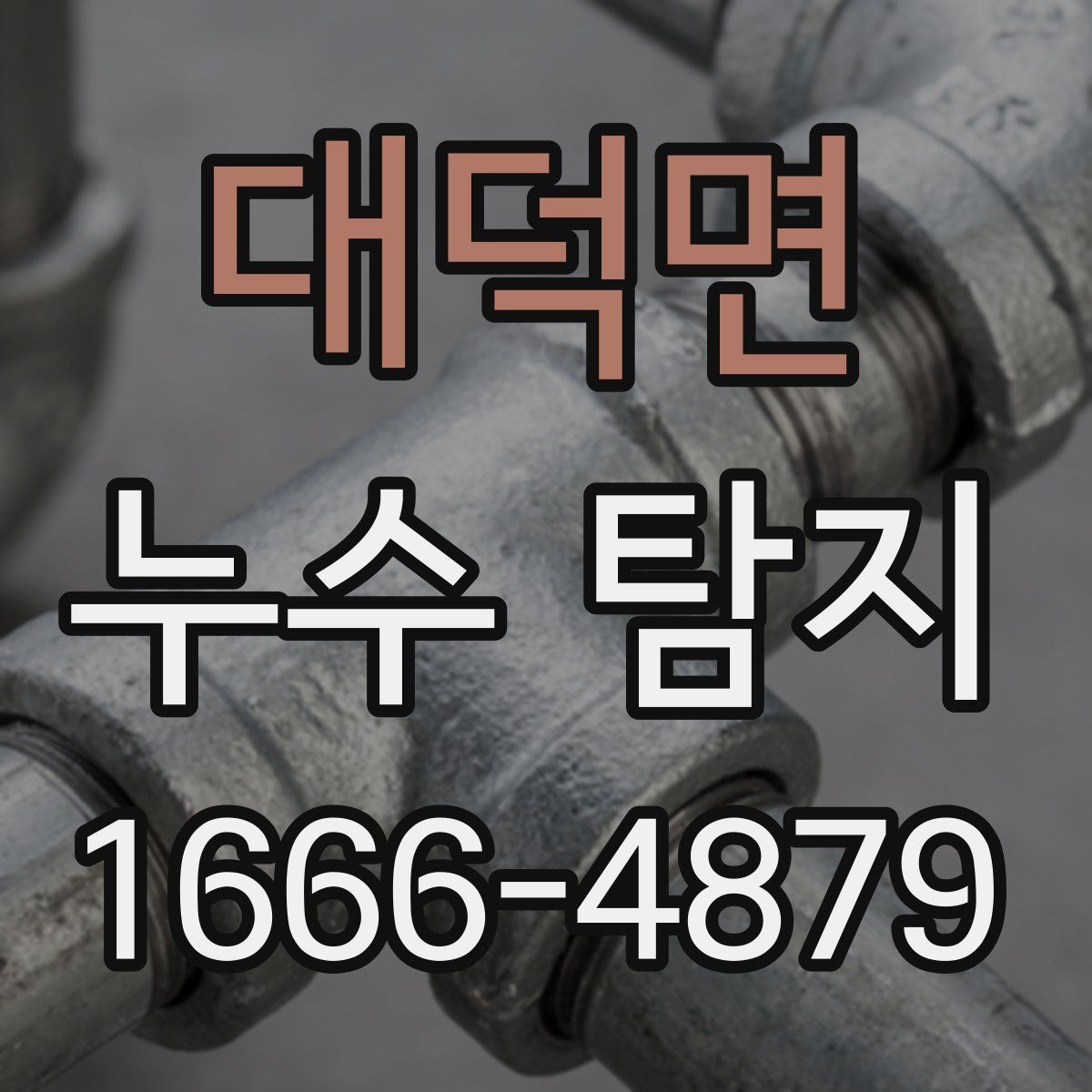 대덕면 누수 탐지