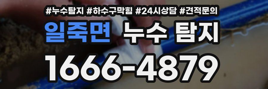 일죽면 누수 탐지