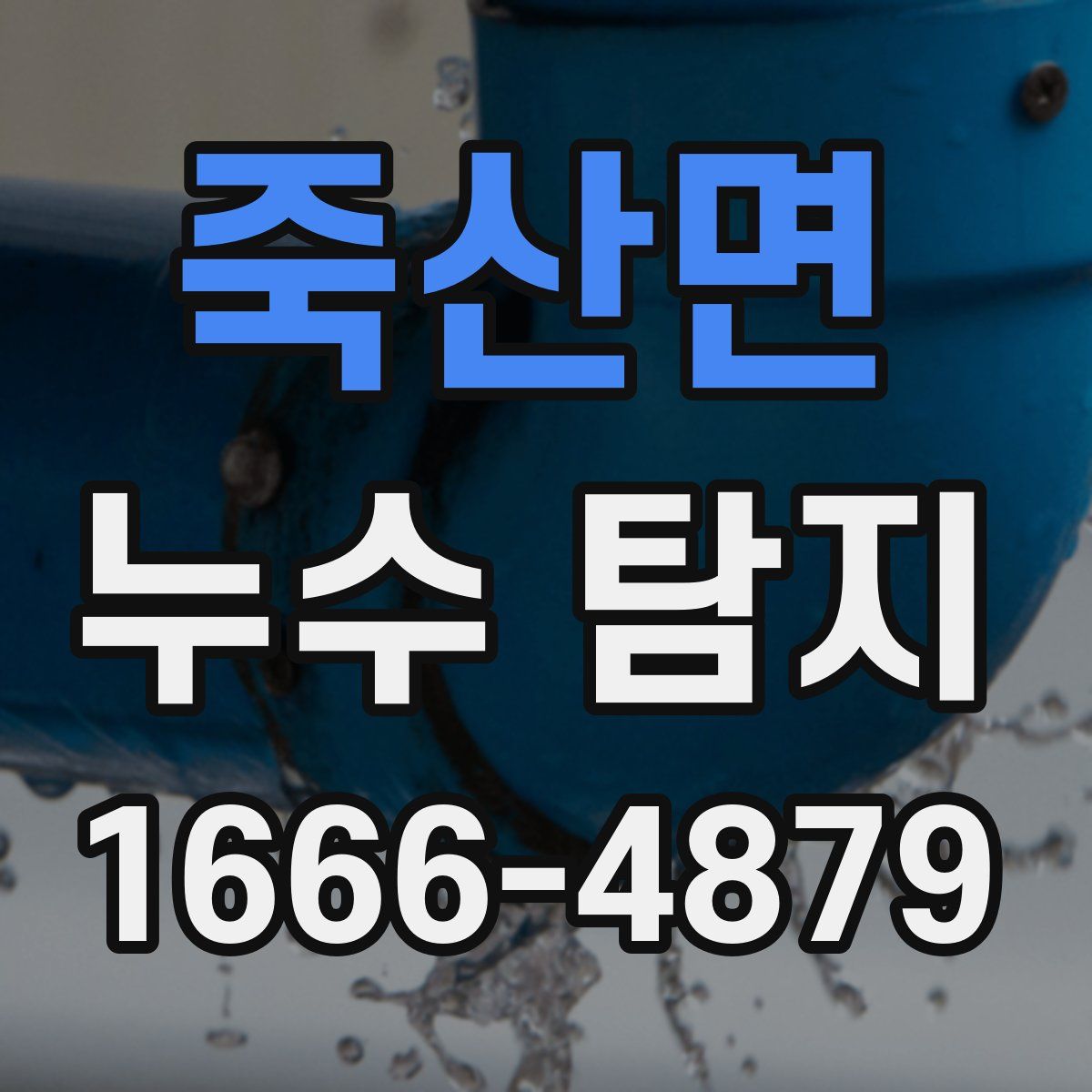 죽산면 누수 탐지
