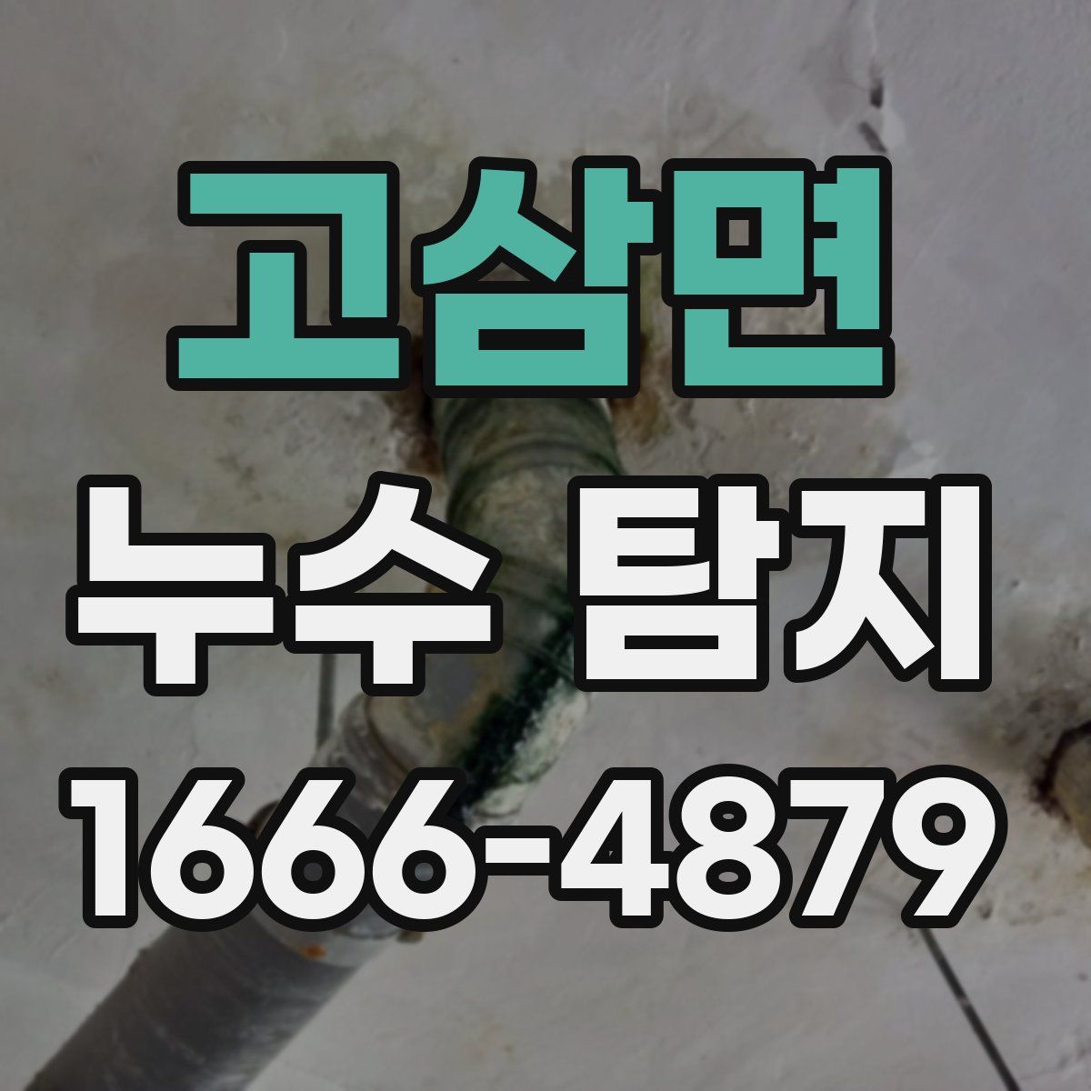 고삼면 누수 탐지