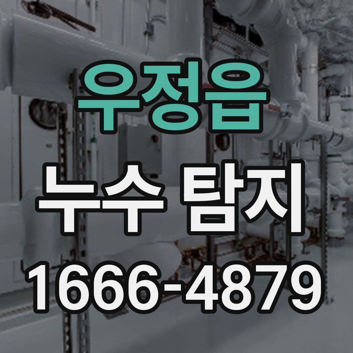 우정읍 누수 탐지