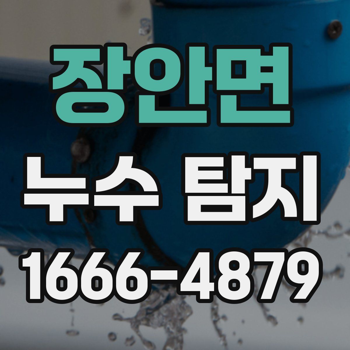 장안면 누수 탐지