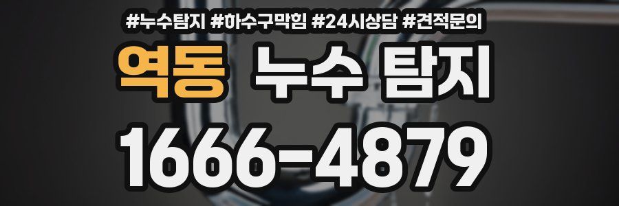 역동 누수 탐지