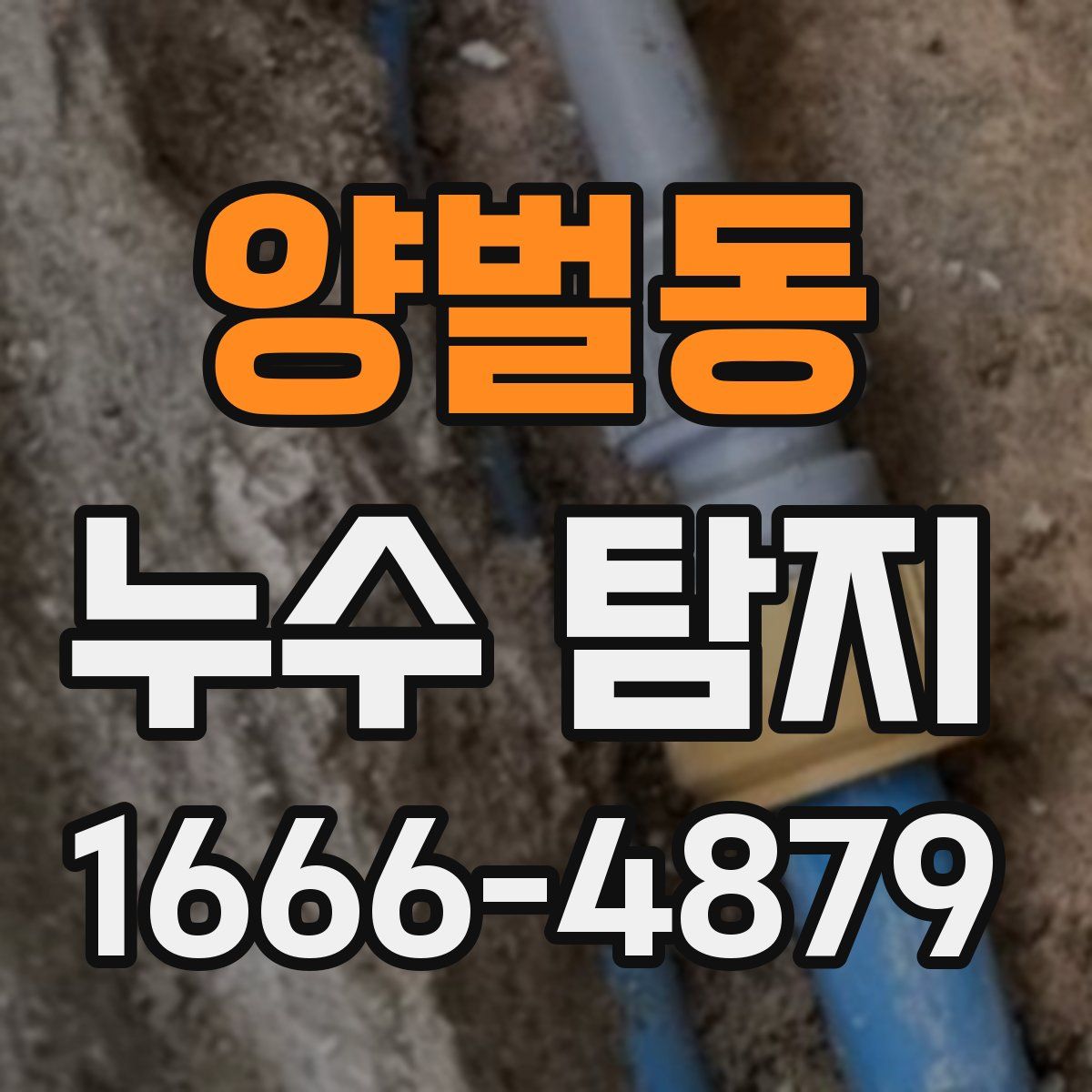 양벌동 누수 탐지