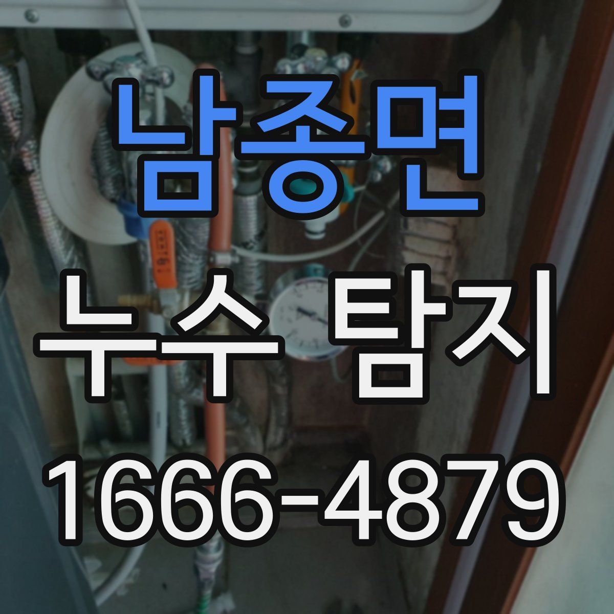 남종면 누수 탐지