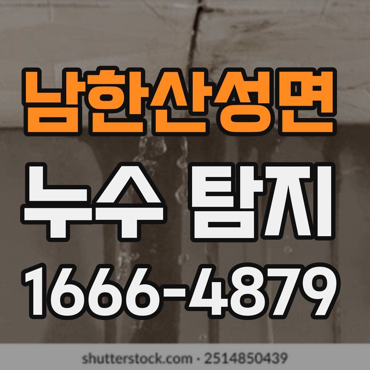 남한산성면 누수 탐지