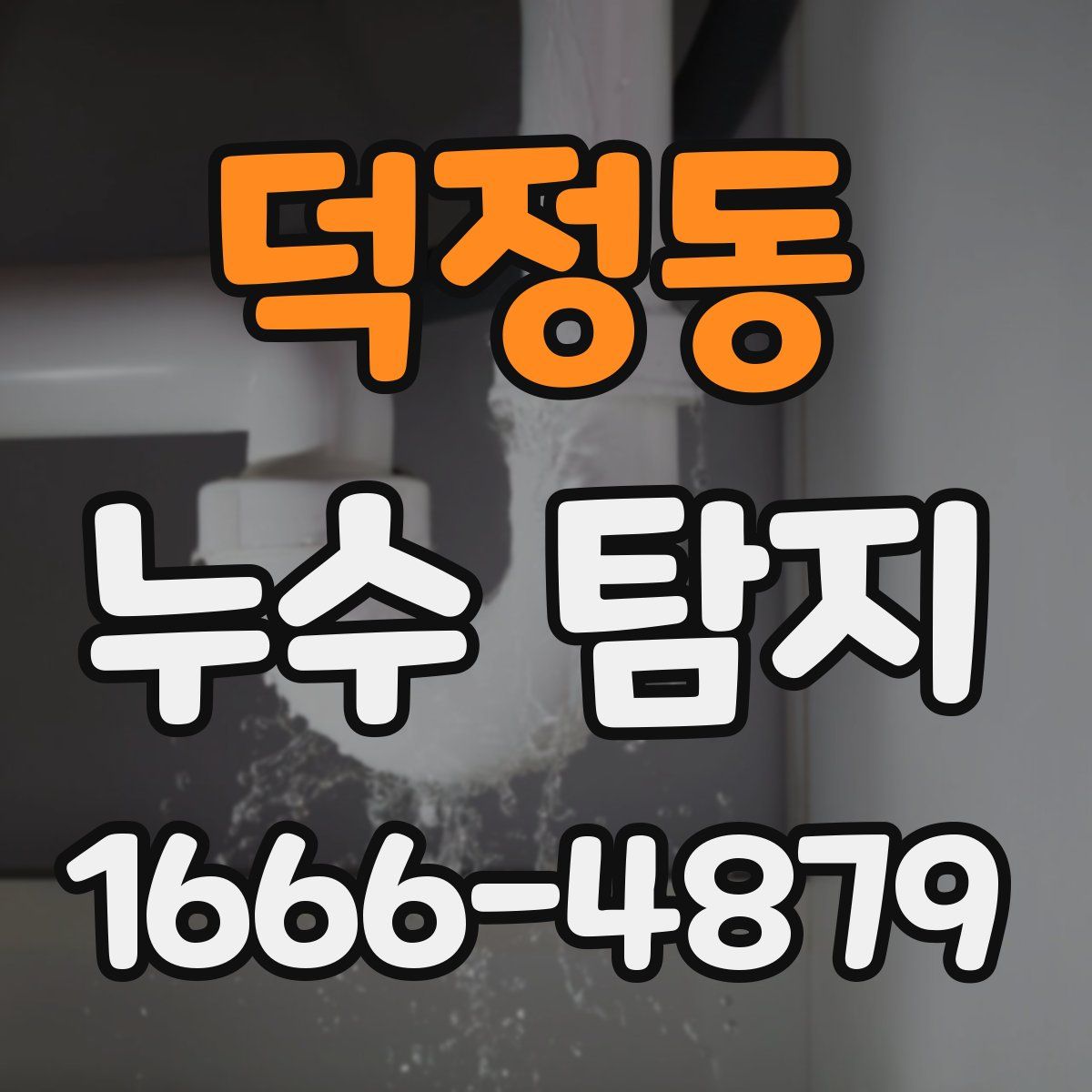 덕정동 누수 탐지