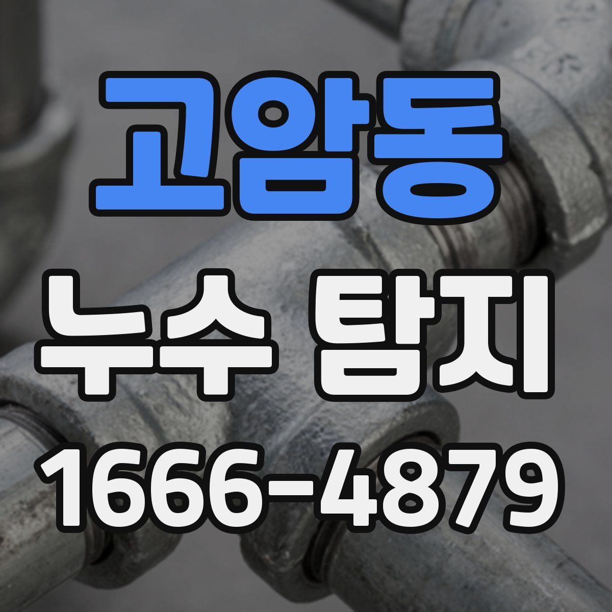 고암동 누수 탐지