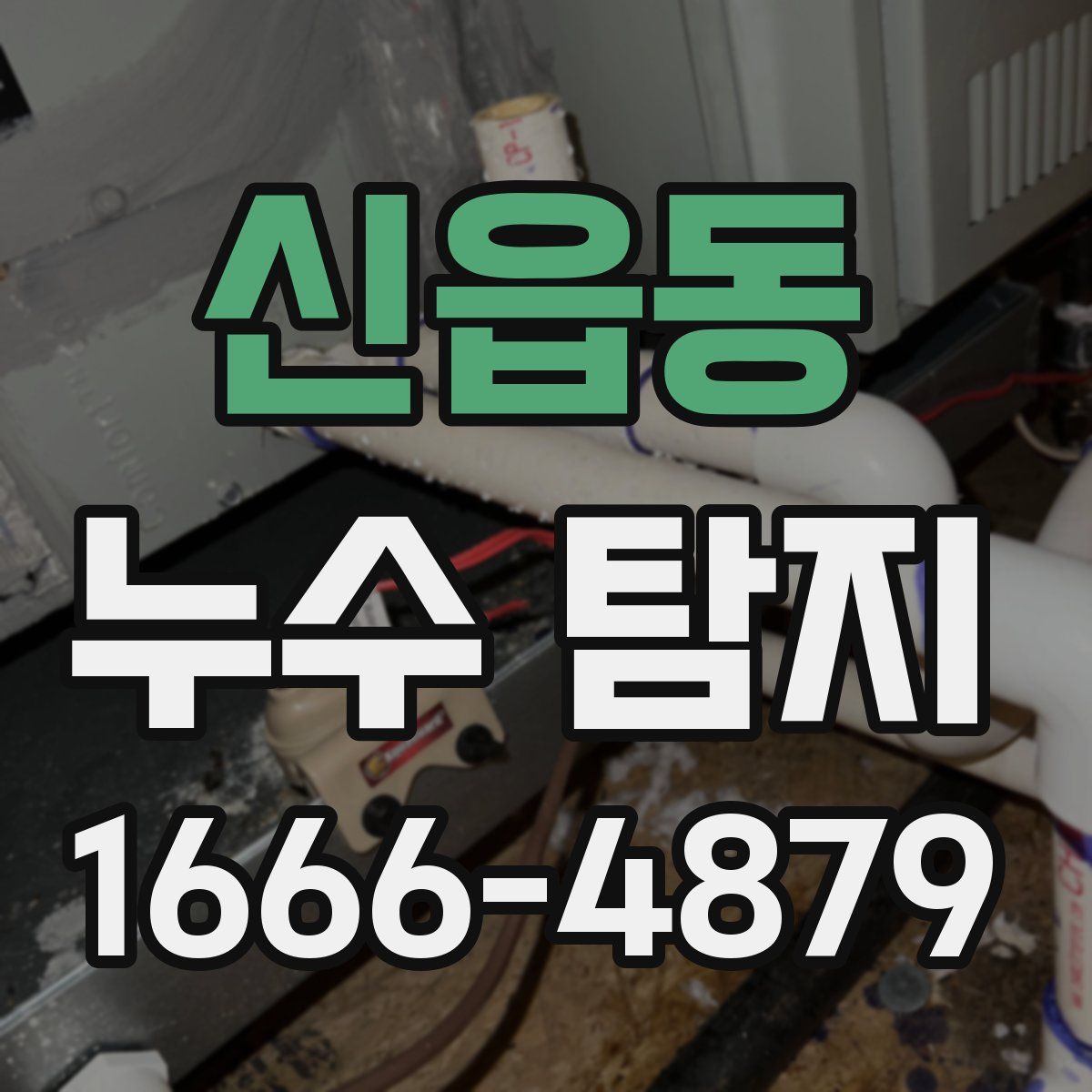신읍동 누수 탐지