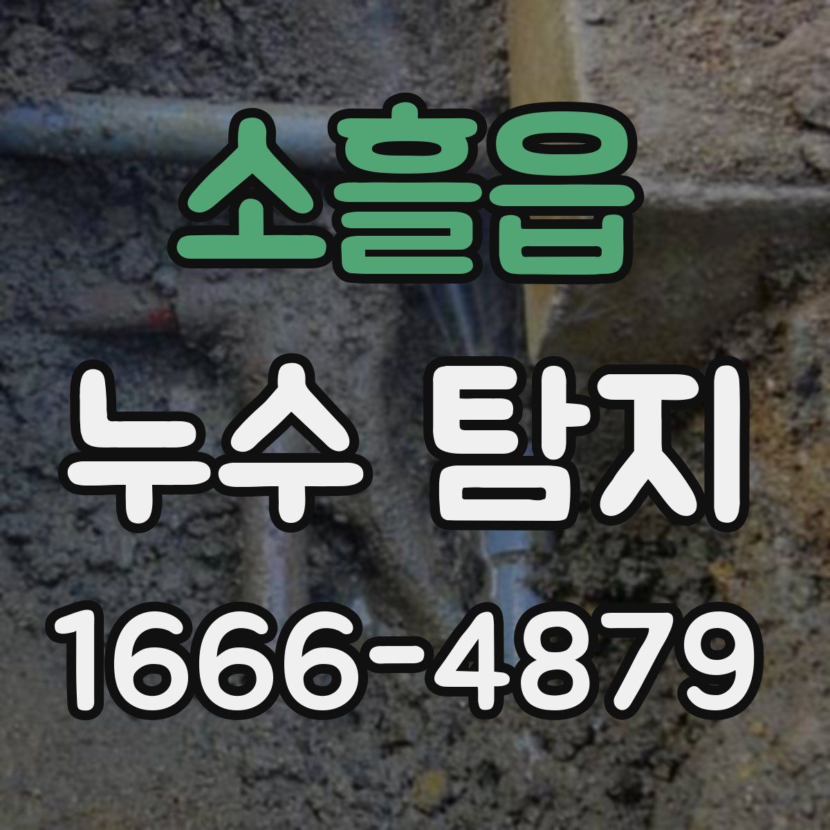 소흘읍 누수 탐지