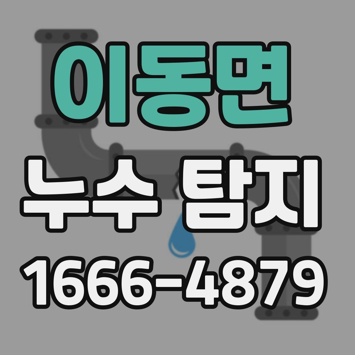 이동면 누수 탐지