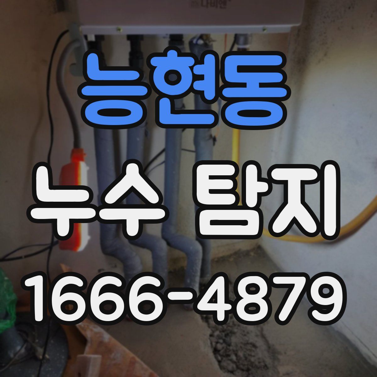 능현동 누수 탐지