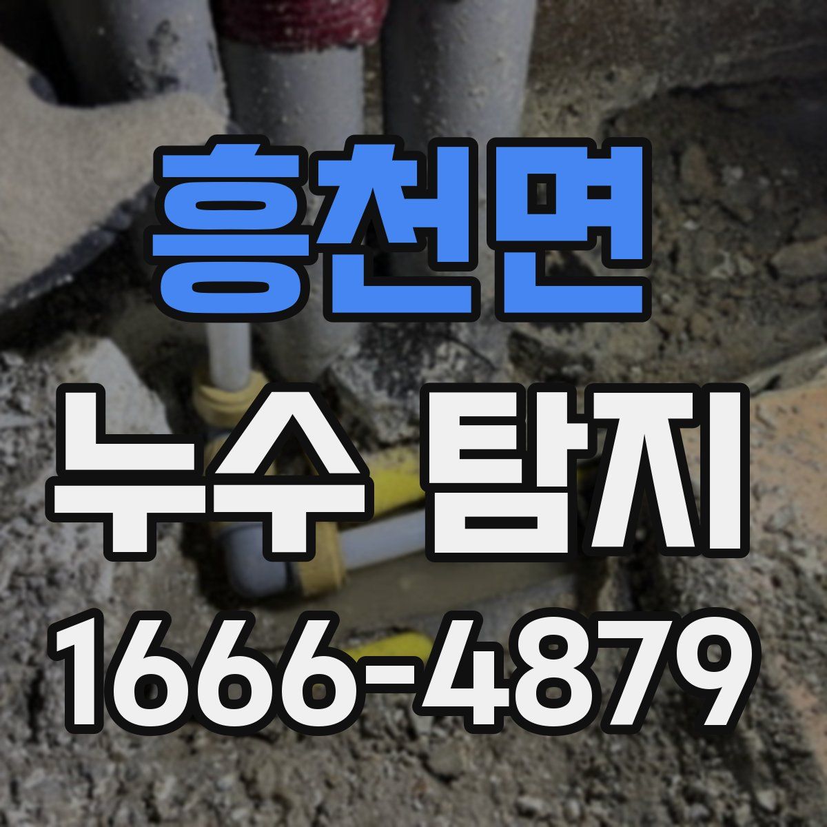 흥천면 누수 탐지