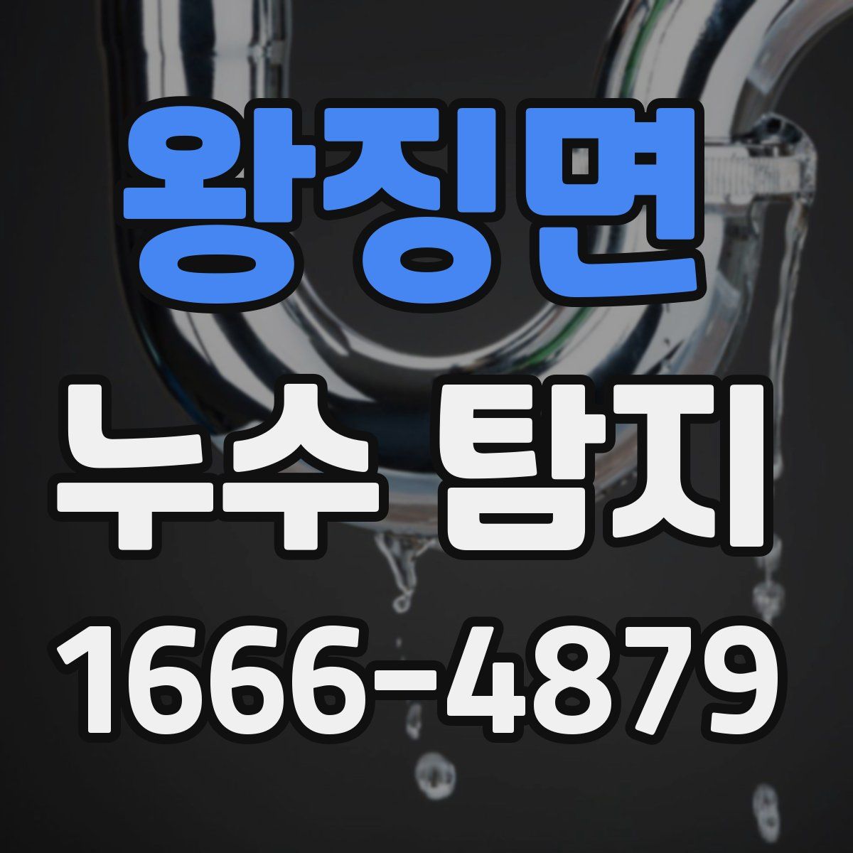 왕징면 누수 탐지