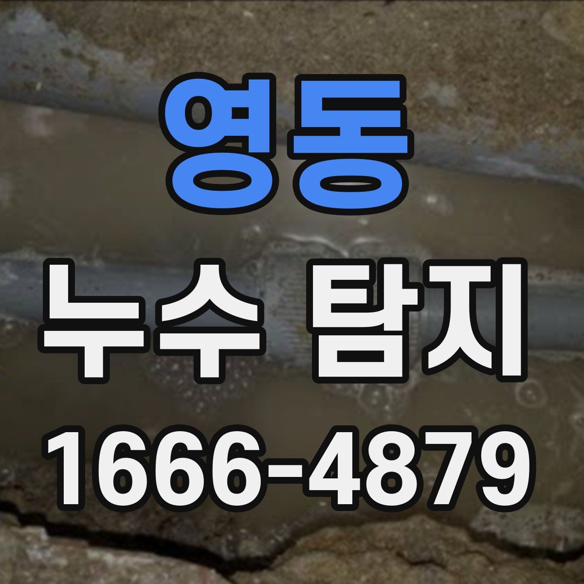 영동 누수 탐지
