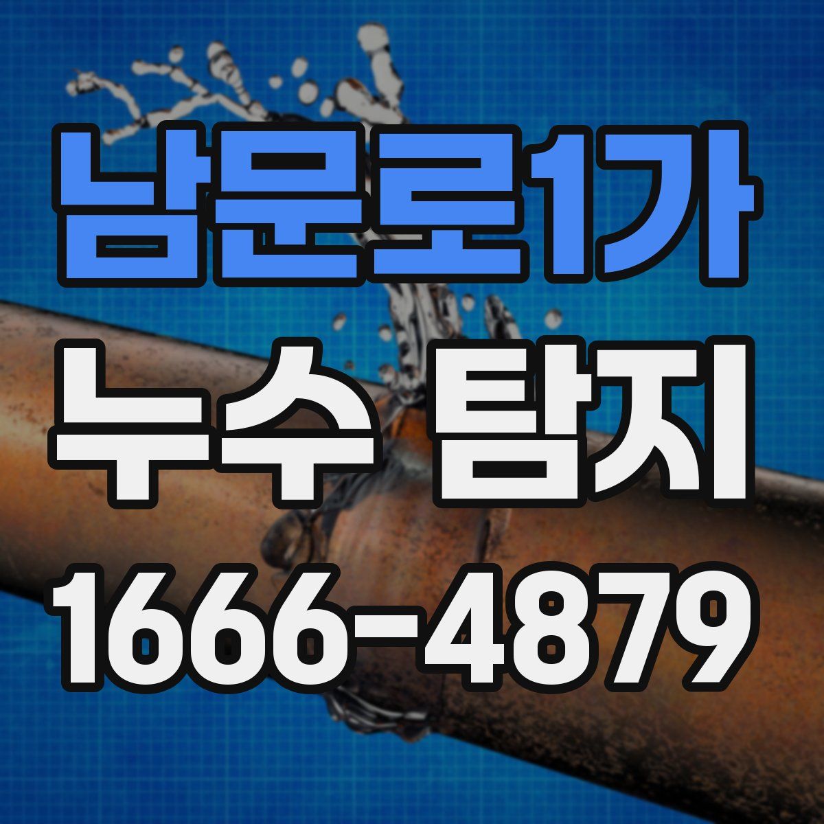 남문로1가 누수 탐지