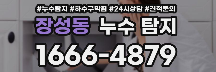 장성동 누수 탐지