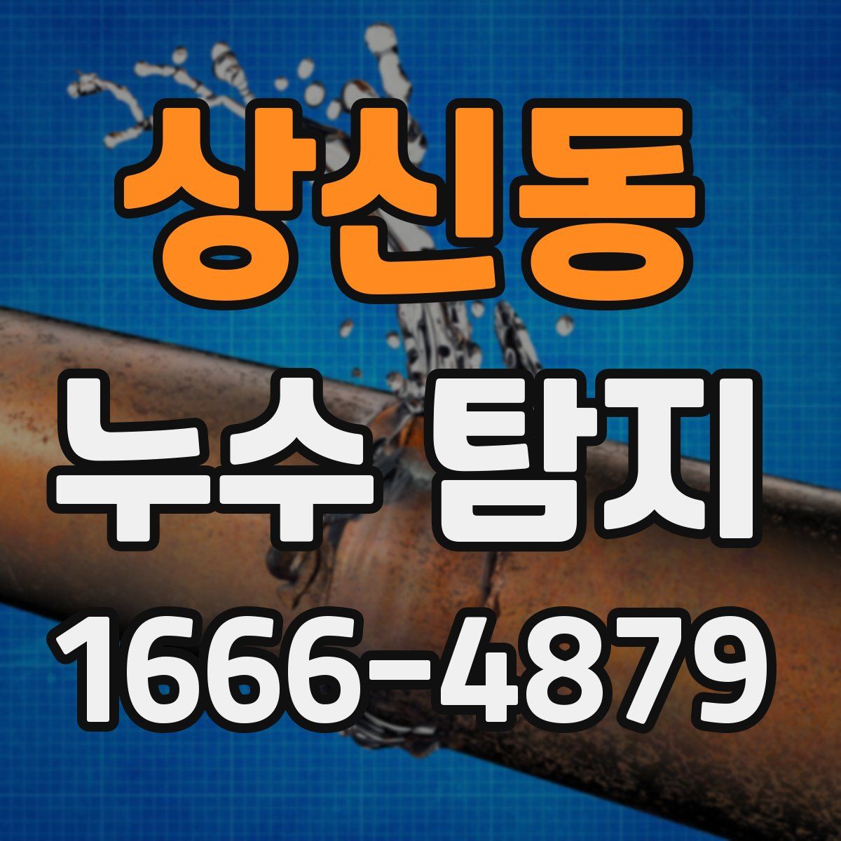 상신동 누수 탐지