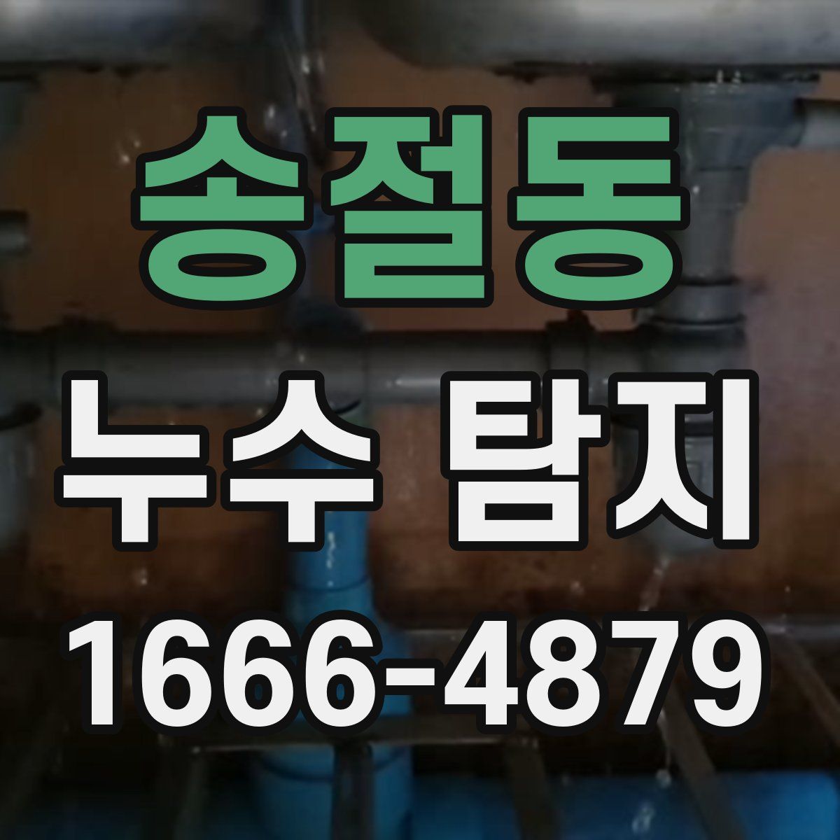 송절동 누수 탐지