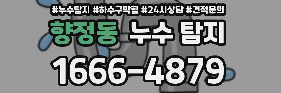 향정동 누수 탐지