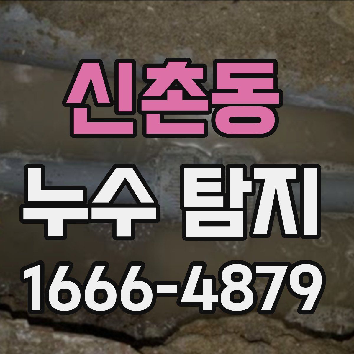 신촌동 누수 탐지