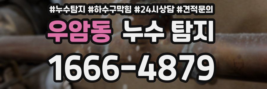 우암동 누수 탐지
