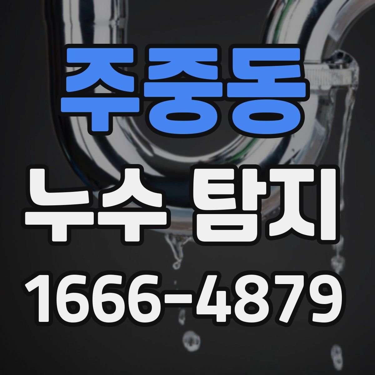 주중동 누수 탐지