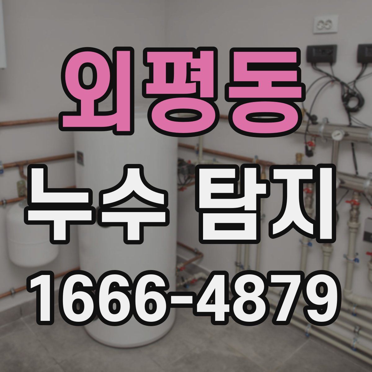 외평동 누수 탐지