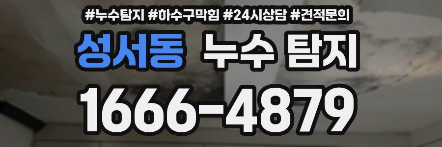성서동 누수 탐지