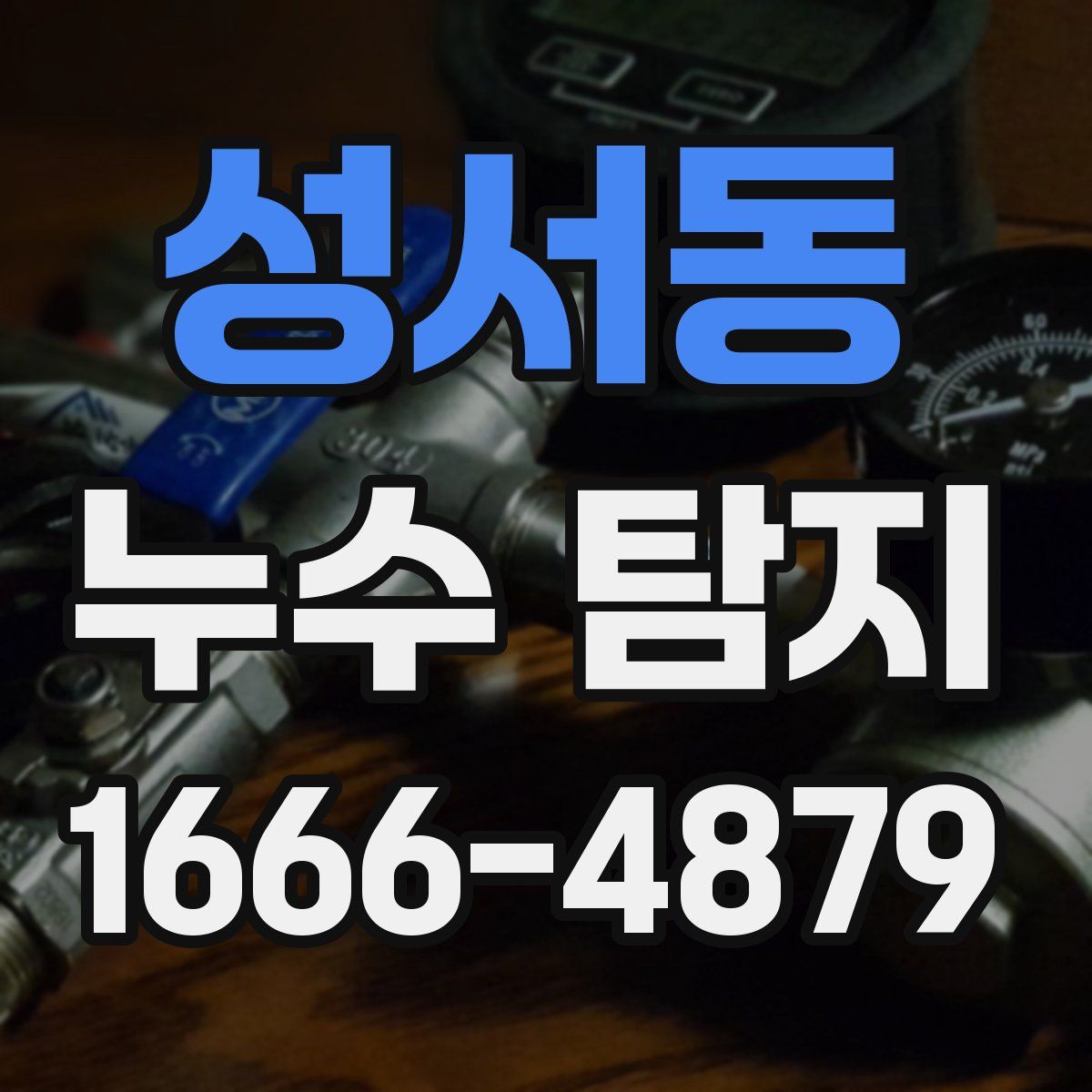 성서동 누수 탐지