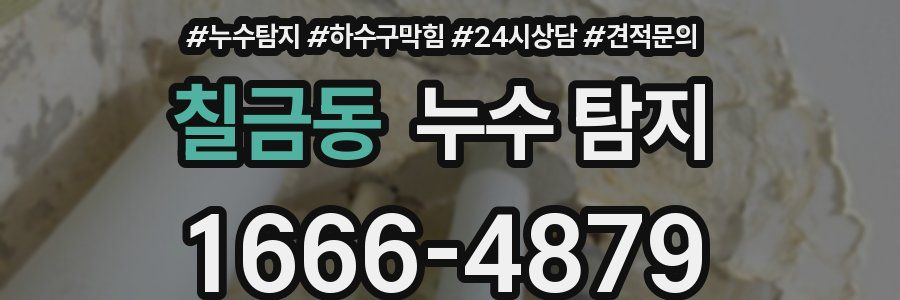 칠금동 누수 탐지