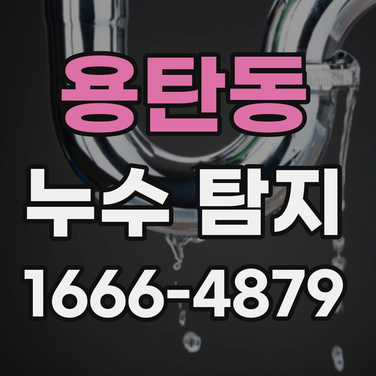용탄동 누수 탐지