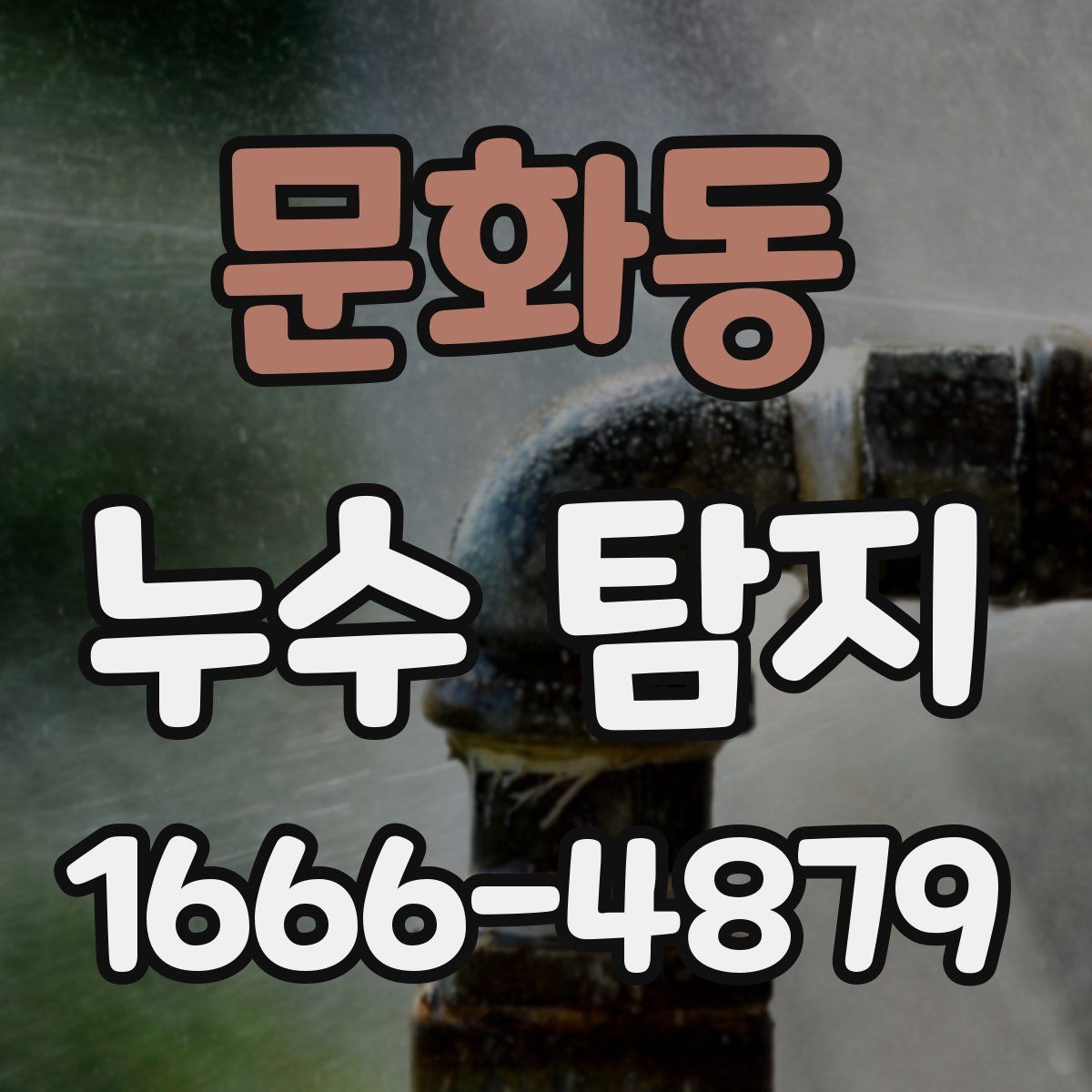 문화동 누수 탐지
